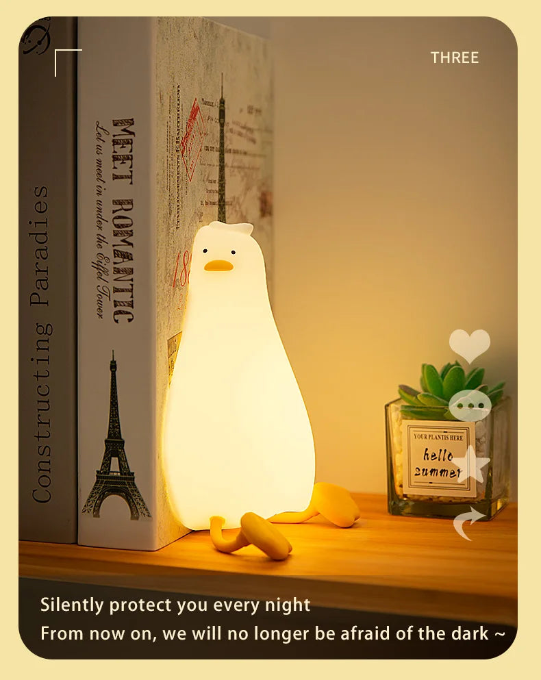 Copain pouf _ Copet _ Compagnon _ Veilleuse _ mignonne _ tactile