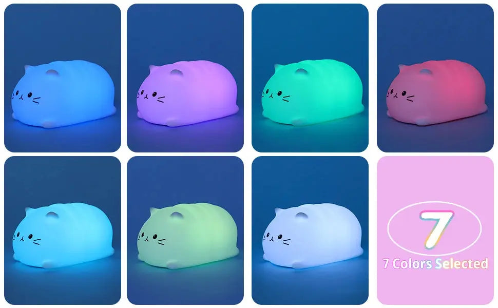 Copicat _ Copet _ Compagnon _ Veilleuse _ mignonne _ tactile
