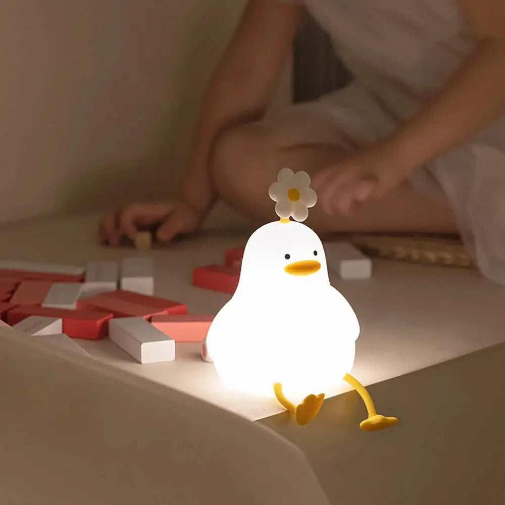 Copain Fleur _ Copet _ Compagnon _ Veilleuse _ mignonne _ tactile