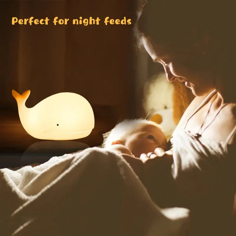 Copiwhale _ Copet _ Compagnon _ Veilleuse _ mignonne _ tactile