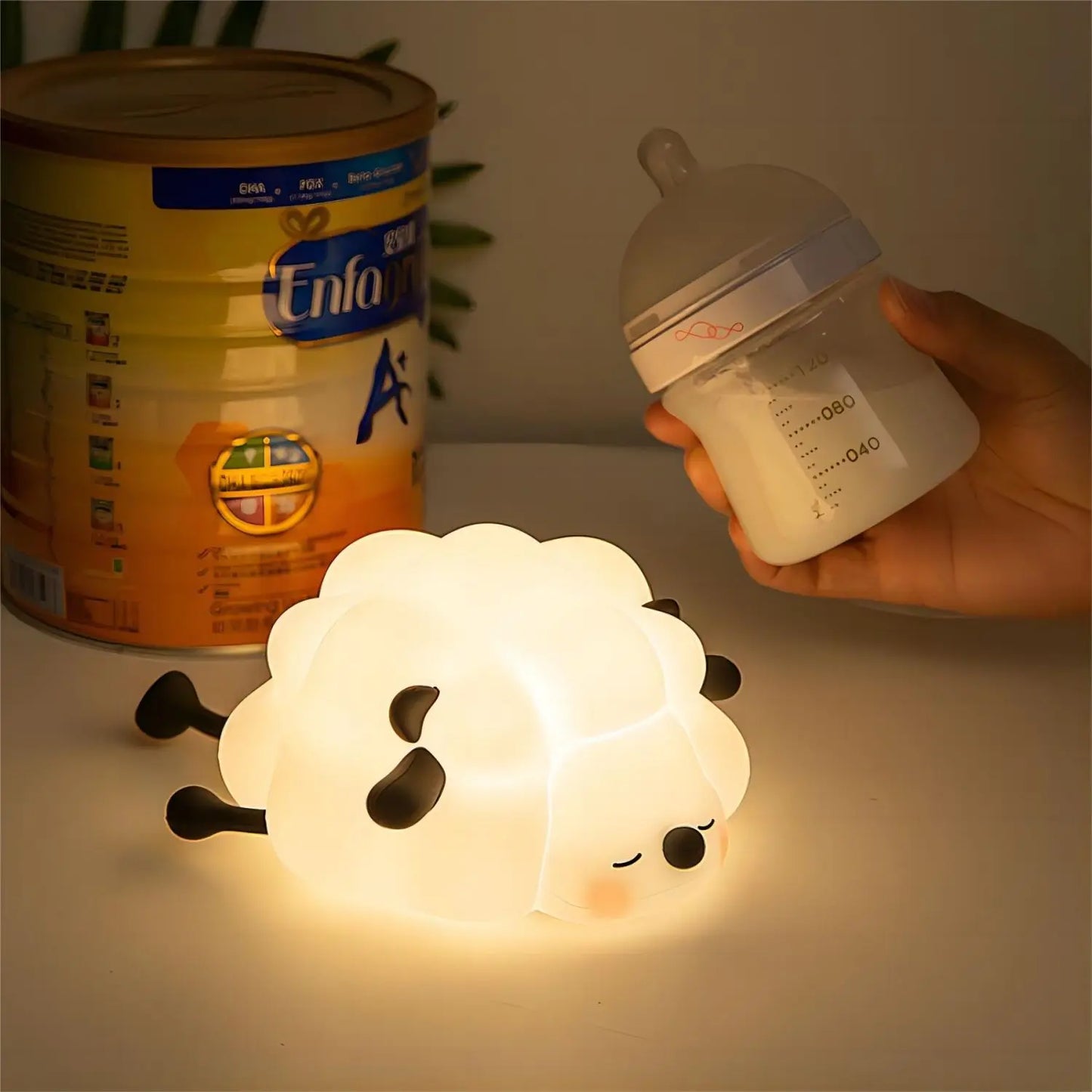 Copain Mouton _ Copet _ Compagnon _ Veilleuse _ mignonne _ tactile
