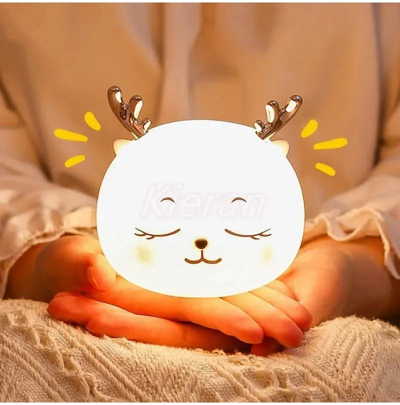 Copain Cerf _ Copet _ Compagnon _ Veilleuse _ mignonne _ tactile