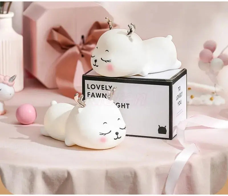 Copain Renne _ Copet _ Compagnon _ Veilleuse _ mignonne _ tactile
